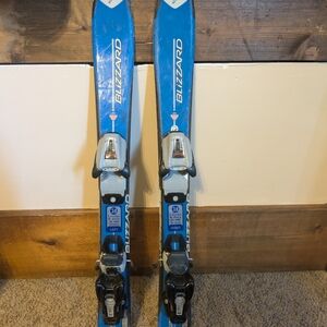 Blizzard Blue Skis with Bindings